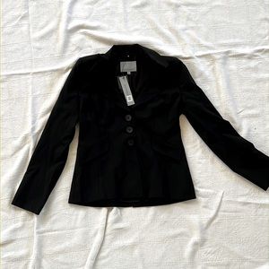 Nordstrom classiques entier blazer with removable lace trim.